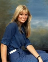 Melanie in blue