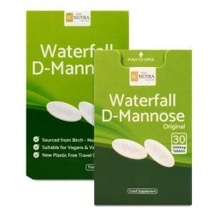 Waterfall D-Mannose Tablets (30 x 1000mg) - Plastic Free Packaging