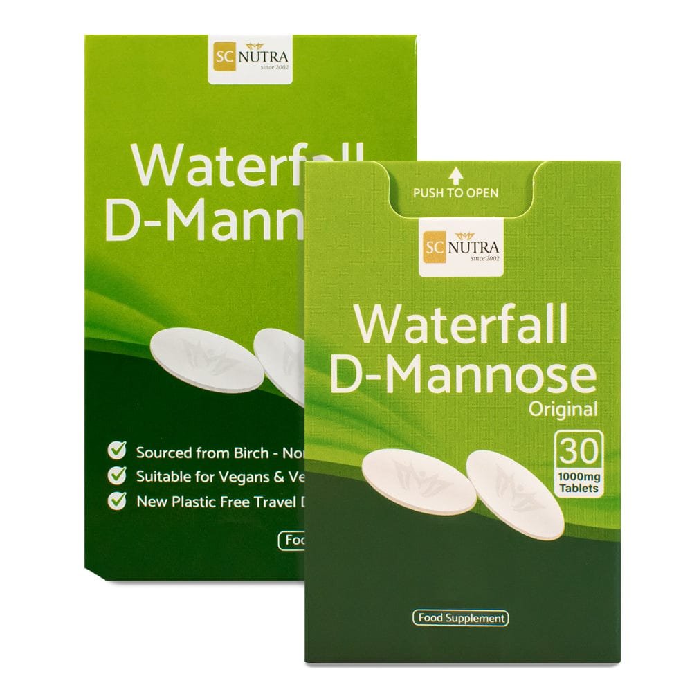 Waterfall D-Mannose Tablets (30 x 1000mg) – Plastic Free Packaging