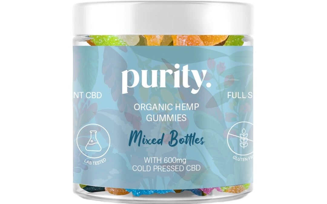 Purity 600mg Full-Spectrum CBD Vegan Gummies 150g