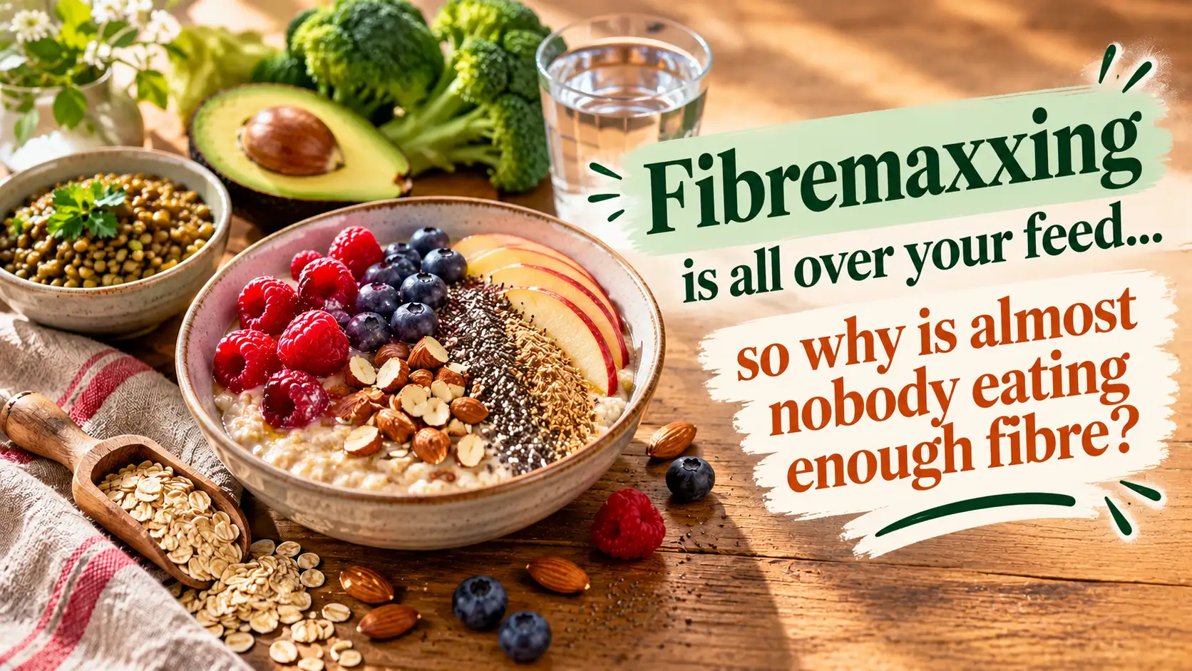 Fibremaxxing Is All Over Your Feed. So Why Is Almost Nobody Eating Enough Fibre?