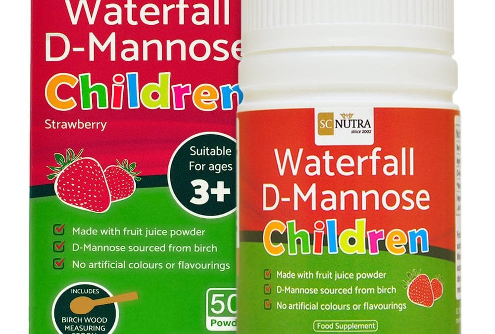 Waterfall D-Mannose Children – Strawberry Powder