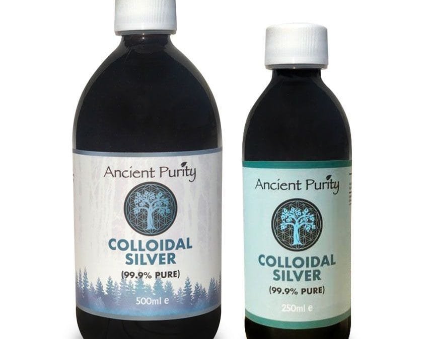 Colloidal Silver 250ml Bottle 10-20PPM