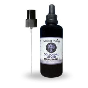 Colloidal Silver 100ml Spray Bottle 10-20PPM