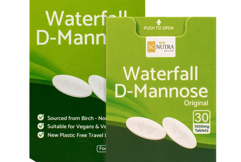 Waterfall D-Mannose Tablets (30 x 1000mg) – Plastic Free Packaging