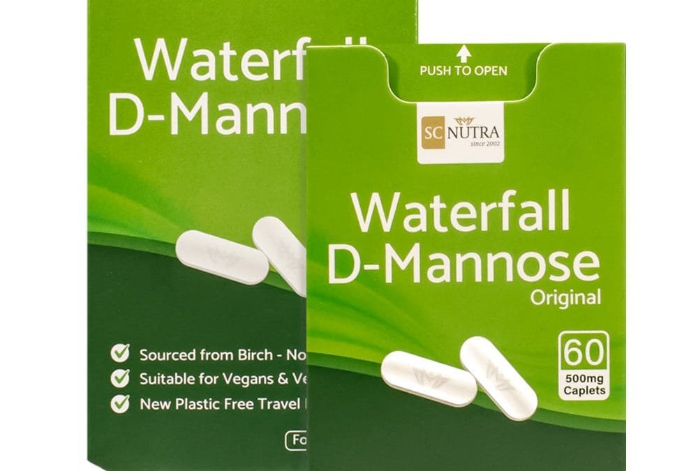 Waterfall D-Mannose Caplets (60 x 500mg)