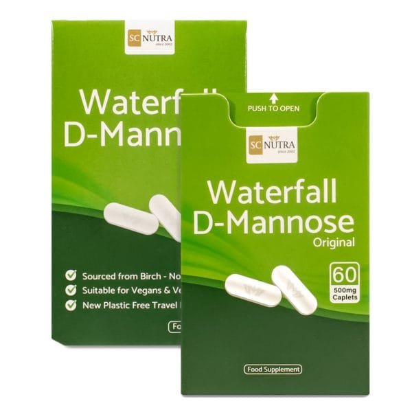 Waterfall D-Mannose Caplets (60 x 500mg)