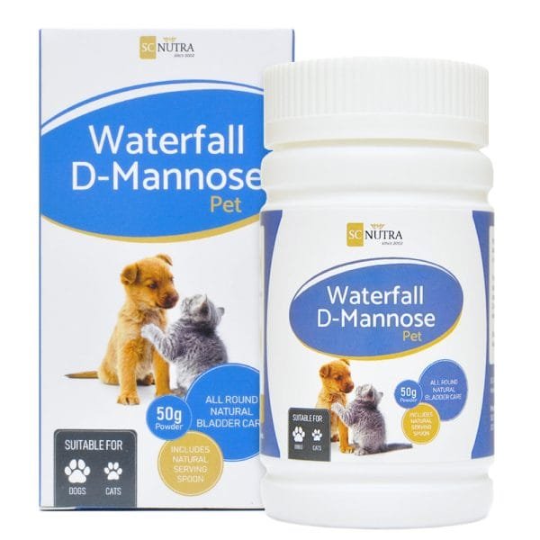 Waterfall D-Mannose Pet for Cats & Dogs