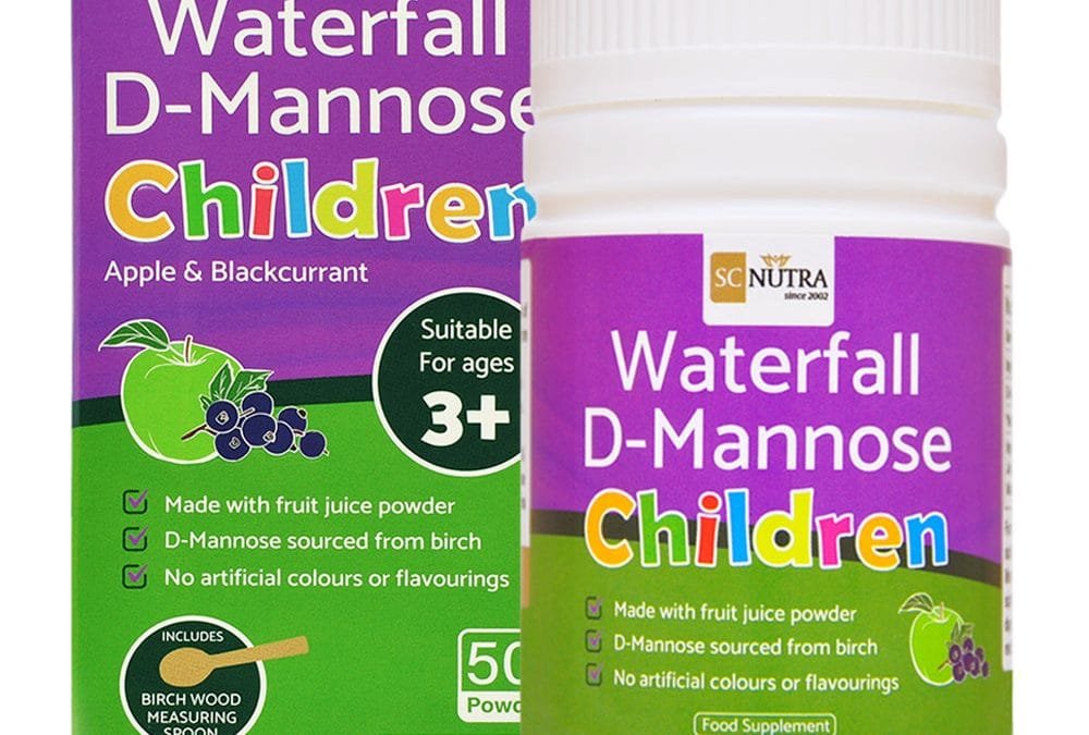 Waterfall D-Mannose Children – Apple & Blackcurrant Powder