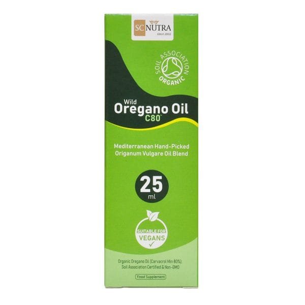 Organic Wild Oregano Oil C80 25ml