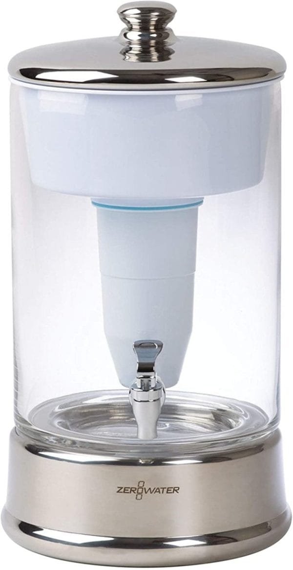 ZeroWater's 40 Cup Superior Water Filtration Glass Dispenser