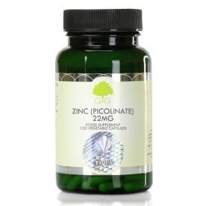 Zinc Picolinate 22mg - 120 Capsules