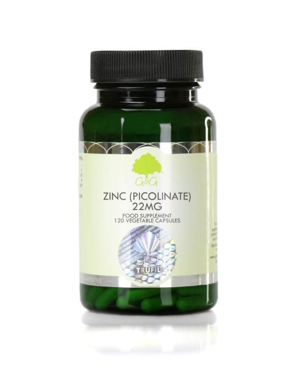 Zinc Picolinate 22mg - 120 Capsules